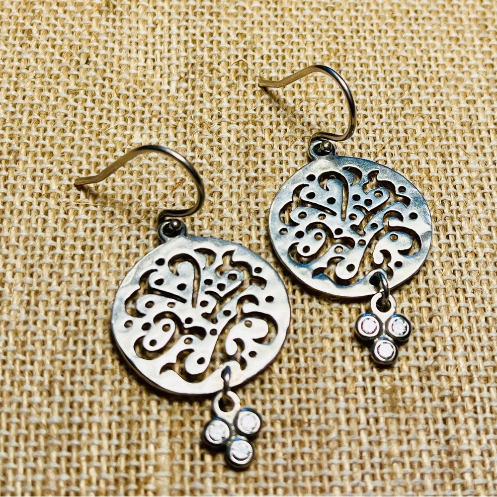 Silpada “Cut Above" Earrings - Picture 7 of 9